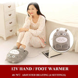 Chauffe pied en peluche | totoro - vetement chauffant