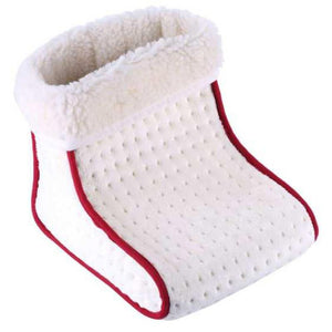 Chauffe pieds électrique blanc - vetement chauffant