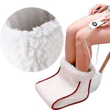 Chauffe pieds électrique blanc - vetement chauffant