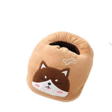 Chauffe pieds électrique | chat en peluche - vetement chauffant