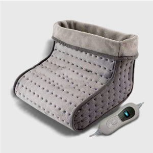 Chauffe pieds électrique | gris - vetement chauffant