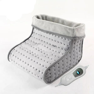 Chauffe pieds électrique | gris - vetement chauffant