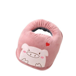 Chauffe pieds électrique | peluche cochon - vetement chauffant