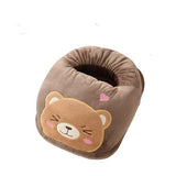 Chauffe pieds électrique | peluche ours - vetement chauffant