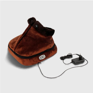 Chauffe-pieds électrique lavable et confortable, coussin de soin des pieds,  doublure Smile, 5 réglages de contrôle de chaleur, fournitures chaudes pour  l'hiver