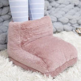 Chauffe pieds peluche - vetement chauffant