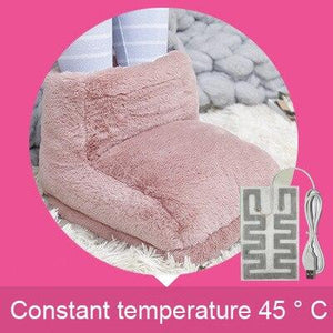 Chauffe pieds peluche - vetement chauffant