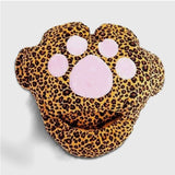 Chauffe pieds USB | patte de chat léopard - vetement chauffant