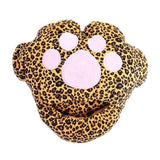 Chauffe pieds USB | patte de chat léopard - vetement chauffant