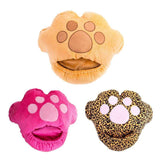 Chauffe pieds USB | patte de chat rose - vetement chauffant