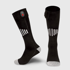 Chaussette chauffante à piles AA 4,5 V — 80 % coton, 3 niveaux | VETCHAUD™ - vetement chauffant