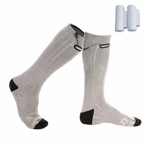 Chaussette chauffante avec batterie rechargeable 3,7 V — jusqu'à 8 h | VETCHAUD™ - vetement chauffant