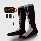 Chaussette chauffante avec télécommande — modèle noir 3,7 V, jusqu'à 8 h | VETCHAUD™ - vetement chauffant