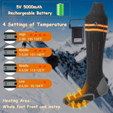 Chaussette chauffante batterie 5 V — taille M, 50 % coton, infrarouge FAR | VETCHAUD™ - vetement chauffant