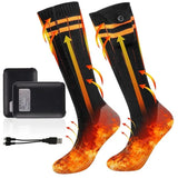 Chaussette chauffante batterie 5 V — taille M, 50 % coton, infrarouge FAR | VETCHAUD™ - vetement chauffant