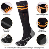Chaussette chauffante batterie 5 V — taille M, 50 % coton, infrarouge FAR | VETCHAUD™ - vetement chauffant