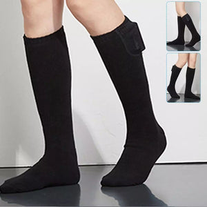Chaussette chauffante batterie + télécommande — ski, vélo, chasse, pêche | VETCHAUD™ - vetement chauffant