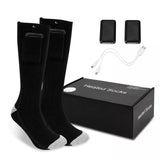 Chaussette chauffante cyclisme haute capacité 4500 mAh — 10 h d'autonomie | VETCHAUD™ - vetement chauffant