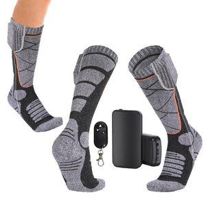Chaussette chauffante de chasse avec télécommande — batterie 4000 mAh | VETCHAUD™ - vetement chauffant