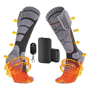 Chaussette chauffante de chasse avec télécommande — batterie 4000 mAh | VETCHAUD™ - vetement chauffant