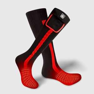 Chaussette chauffante équitation — confort thermique cavaliers en botte | VETCHAUD™ - vetement chauffant