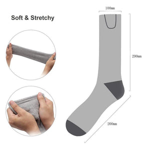 Chaussette chauffante football hivernal — avant - pied chaud avant le coup d'envoi | VETCHAUD™ - vetement chauffant