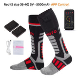 Chaussette chauffante montagne — avant - pied et orteils, batterie 5 ou 7,4 V | VETCHAUD™ - vetement chauffant