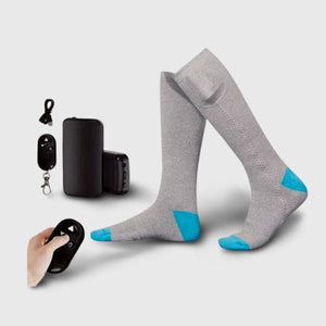 Chaussette chauffante orteils avec télécommande sans fil — 3 niveaux | VETCHAUD™ - vetement chauffant