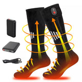 Chaussette chauffante rechargeable 4200 mAh — infrarouge FAR longue durée | VETCHAUD™ - vetement chauffant