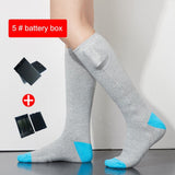 Chaussette chauffante ski à piles 4,5 V — sans recharge, idéale en station | VETCHAUD™ - vetement chauffant