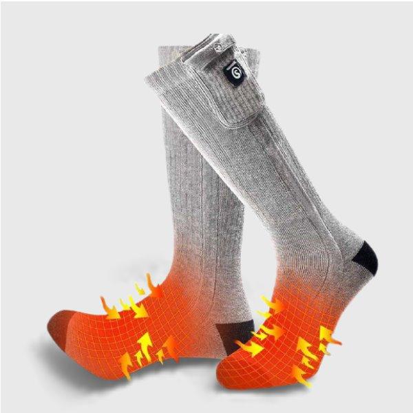 Chaussettes isolées thermiques actionnées par batterie externe, contrôle de  la température, chaussettes chauffantes pour femmes – les meilleurs  produits dans la boutique en ligne Joom Geek