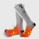 Chaussette chauffante sport polyvalente — ski, chasse, randonnée, pêche | VETCHAUD™ - vetement chauffant