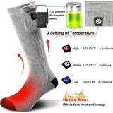 Chaussette chauffante sport polyvalente — ski, chasse, randonnée, pêche | VETCHAUD™ - vetement chauffant