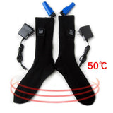 Chaussette chauffante thermic 3,7 V — chaleur douce de 25 à 45 °C | VETCHAUD™ - vetement chauffant
