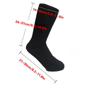 Chaussette chauffante thermic 3,7 V — chaleur douce de 25 à 45 °C | VETCHAUD™ - vetement chauffant