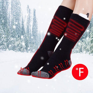 Chaussette chauffante thermic pied entier — chauffe du talon aux orteils | VETCHAUD™ - vetement chauffant