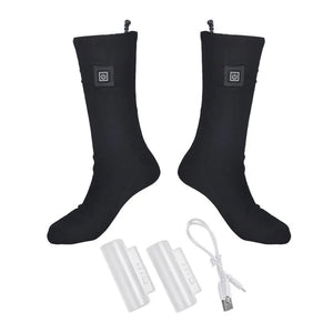 Chaussettes chauffantes pour dormir — chaleur douce la nuit, jusqu'à 8 h | VETCHAUD™ - vetement chauffant