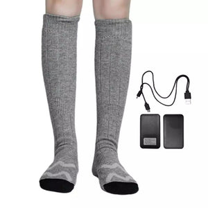 Chaussettes chauffantes pour femme chaussette chauffante Vêtement-chauffant.com 