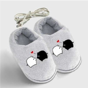 Chausson chauffant USB - vetement chauffant