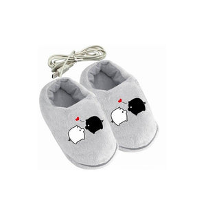 Chausson chauffant USB - vetement chauffant