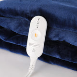 Couverture chauffante bleue - vetement chauffant