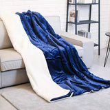 Couverture chauffante bleue couverture chauffante Vêtement-chauffant.com 