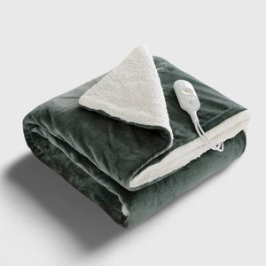 Couverture chauffante grise - vetement chauffant
