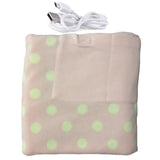 Couverture chauffante portable couverture chauffante Vêtement-chauffant.com rose 90*65cm 
