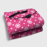 Couverture chauffante rose en 12V - vetement chauffant