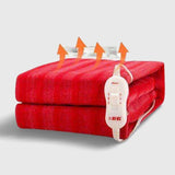 Couverture chauffante rouge - vetement chauffant