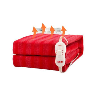 Couverture chauffante rouge - vetement chauffant