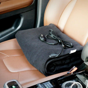 Couverture chauffante voiture en flanelle - vetement chauffant