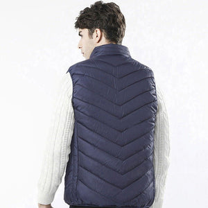 Doudoune chauffante 13 zones double contrôle – chaleur modulable | VETCHAUD™ - vetement chauffant