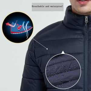 Doudoune chauffante 17 zones avec capuche – chaleur intégrale hiver | VETCHAUD™ - vetement chauffant